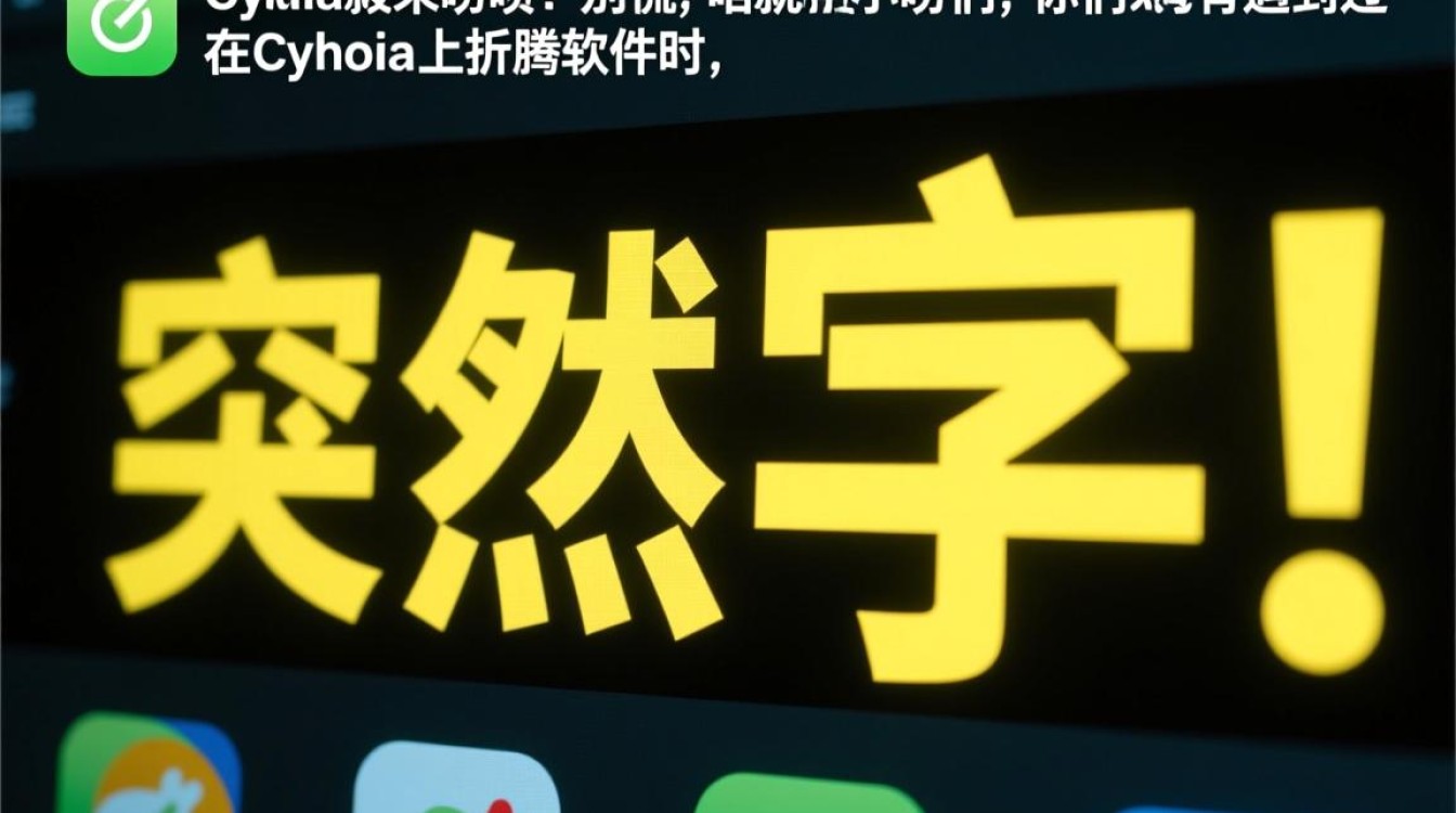 如何解决Cydia黄字报错问题？-图1