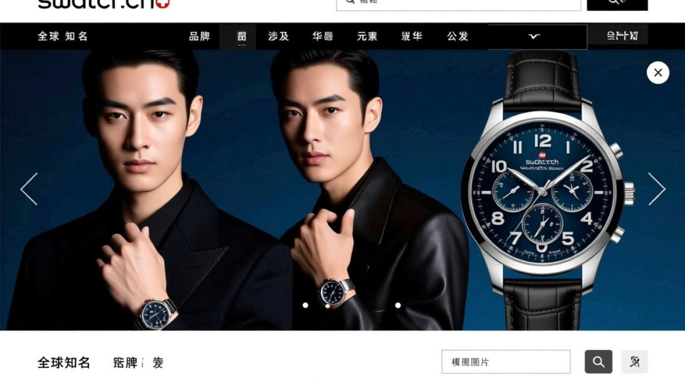 Swatch官网模特图片引发争议,官方致歉声明-图1 Swatch官网模特图片引发争议,官方致歉声明-图1