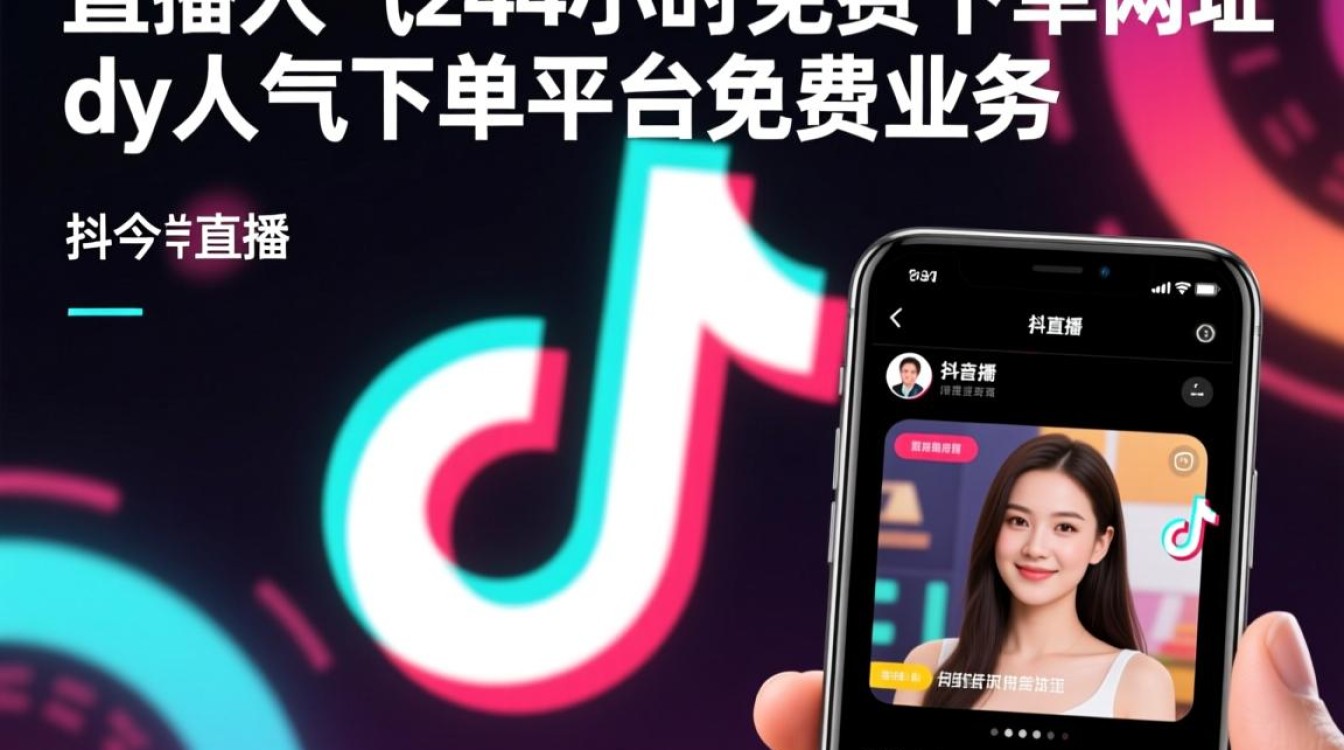 抖音24小时免费直播人气下单平台网址揭晓-图1