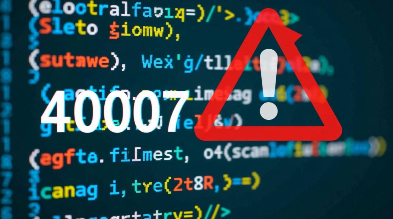 快速解决40007报错难题指南-图1