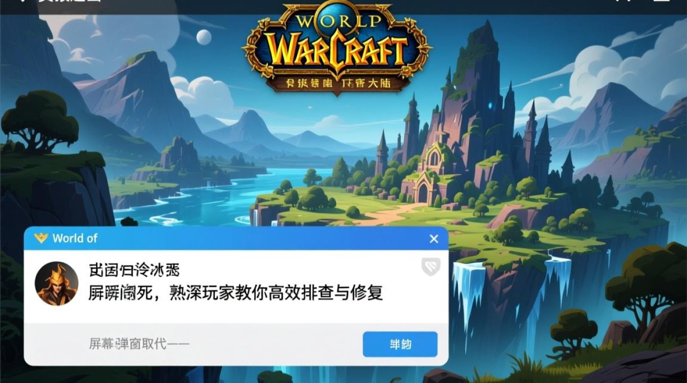 魔兽世界报错退出?一招轻松解决!-图1 魔兽世界报错退出?一招轻松解决!-图1