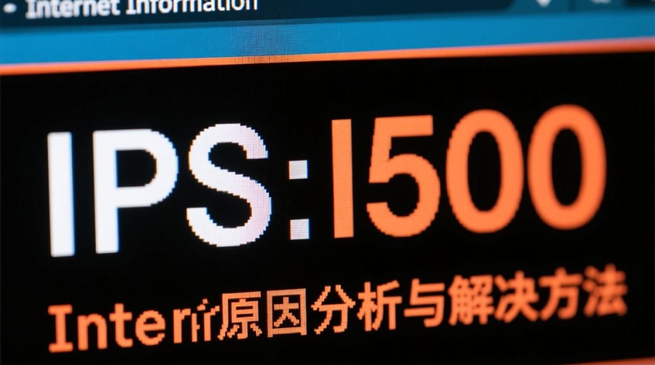 IIS网站500错误排查指南-图1