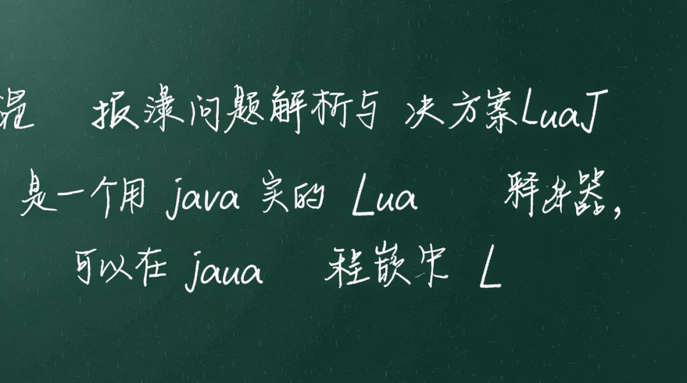 LuaJ使用中常见报错原因有哪些?-图1 LuaJ使用中常见报错原因有哪些?-图1