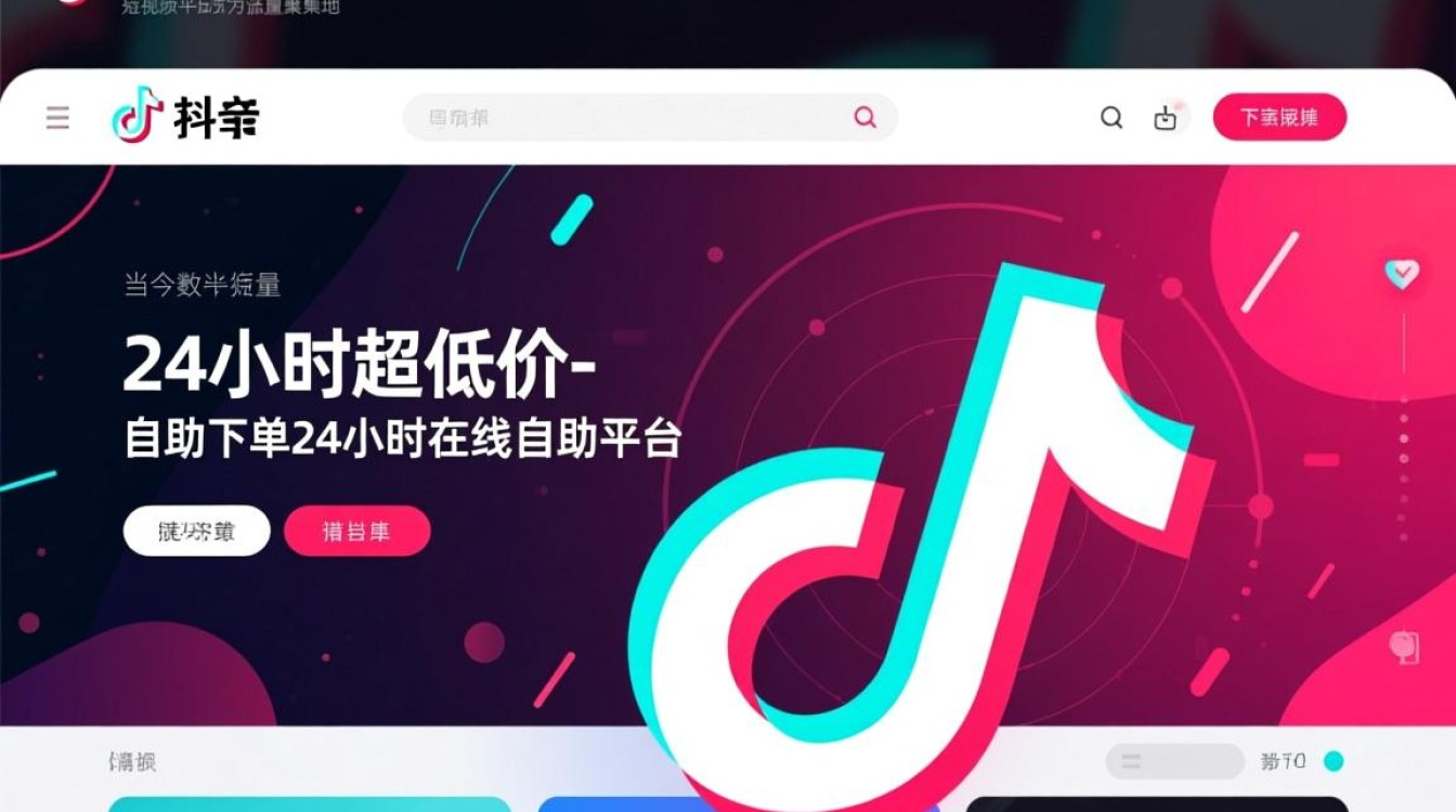 抖音24小时在线自助下单平台，超低价服务体验-图1
