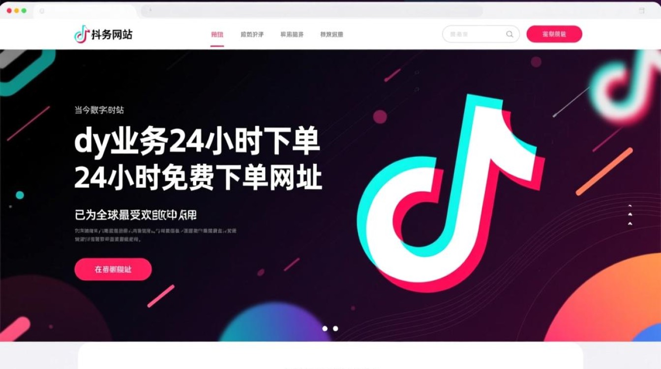 抖音24小时免费下单平台，dy业务网站全方位服务-图1