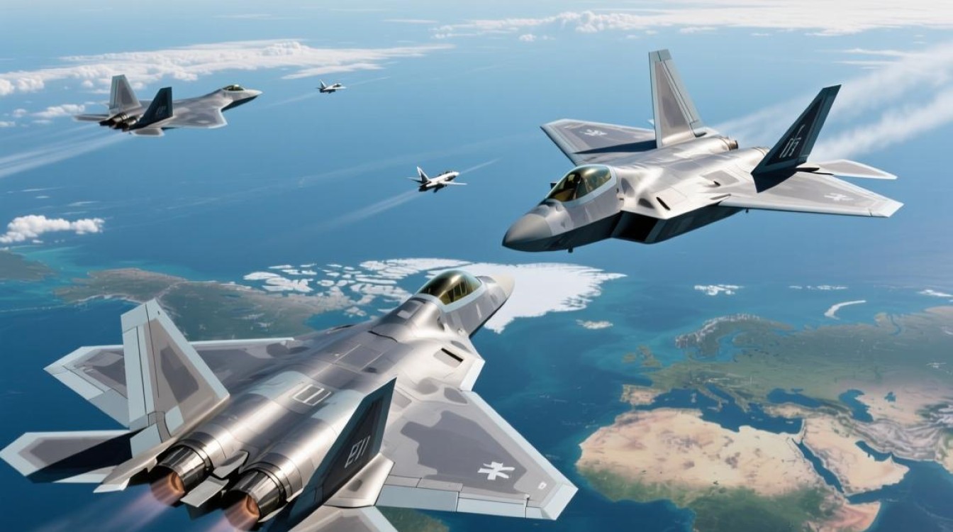 苏-57与F-22战机正面交锋，首次空中对决即将上演-图1