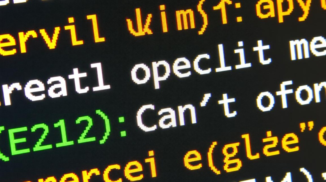 Vim编辑器文件打开错误处理指南-图1