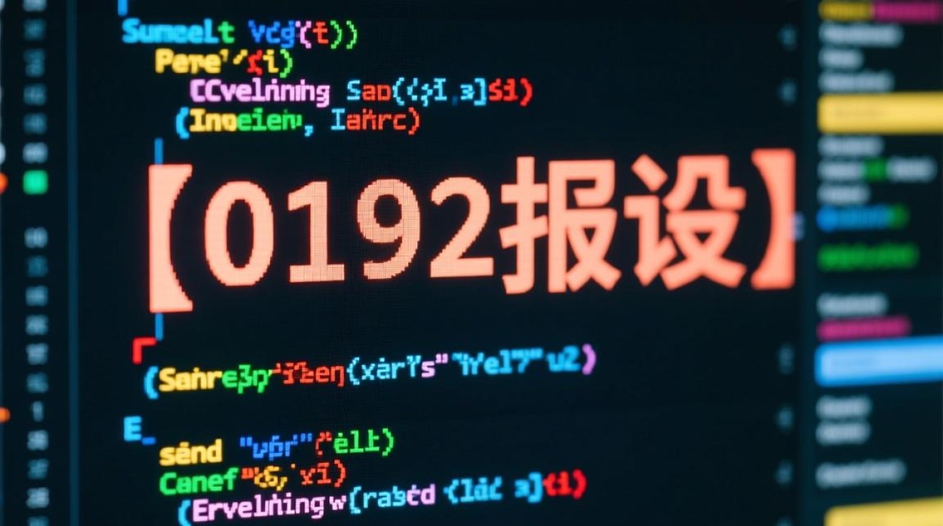 解决0192报错，诊断与修复指南-图1