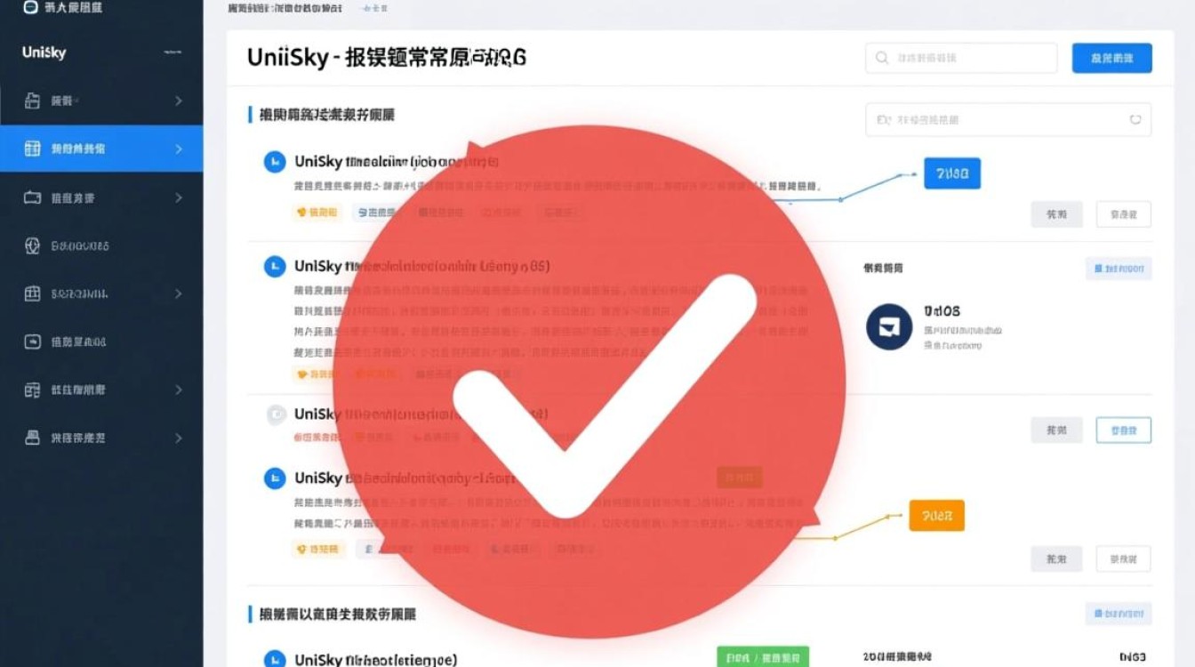 Unisky报错如何快速解决？-图1