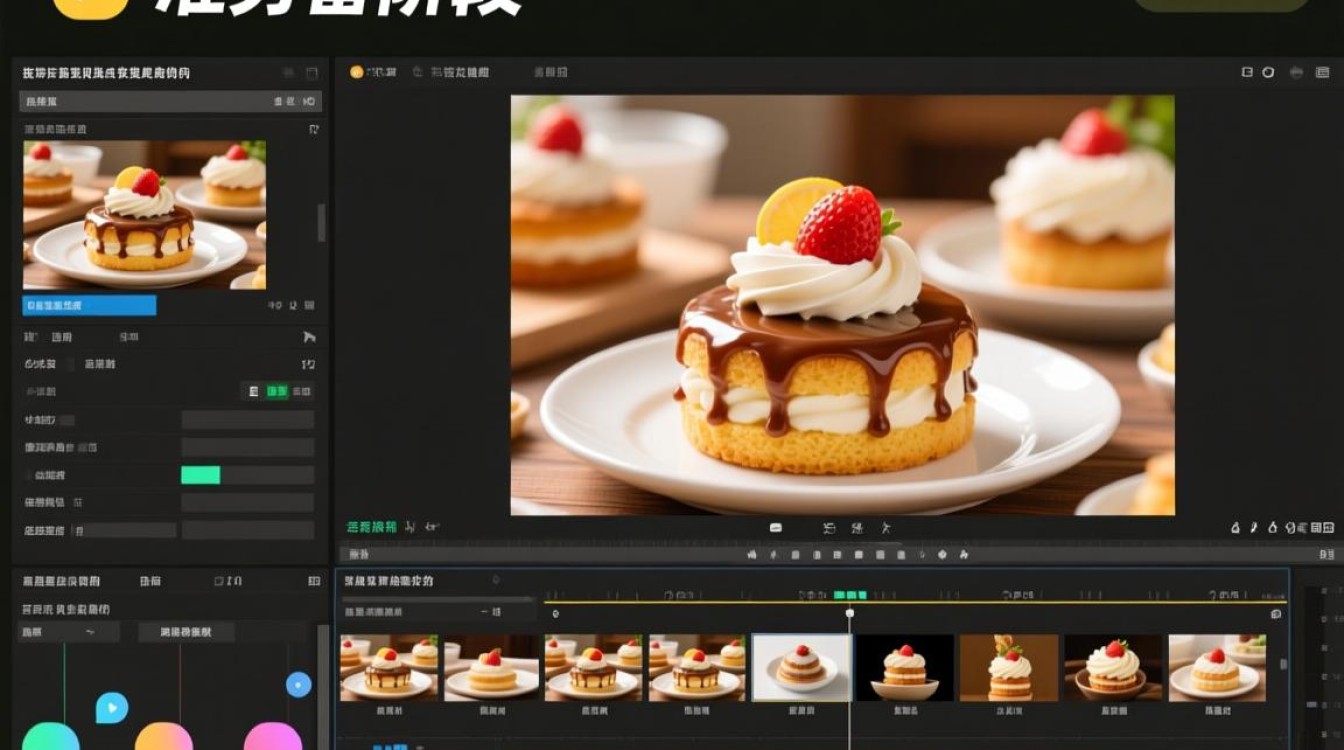 甜品制作视频剪辑教程，轻松学会短视频剪辑技巧-图1