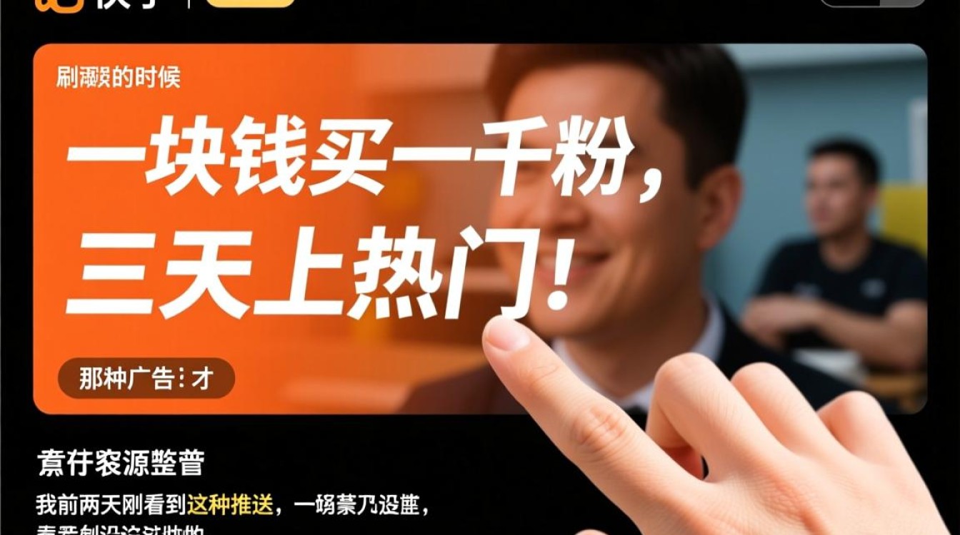 一元涨粉1000，快手性价比分析靠谱吗？-图1