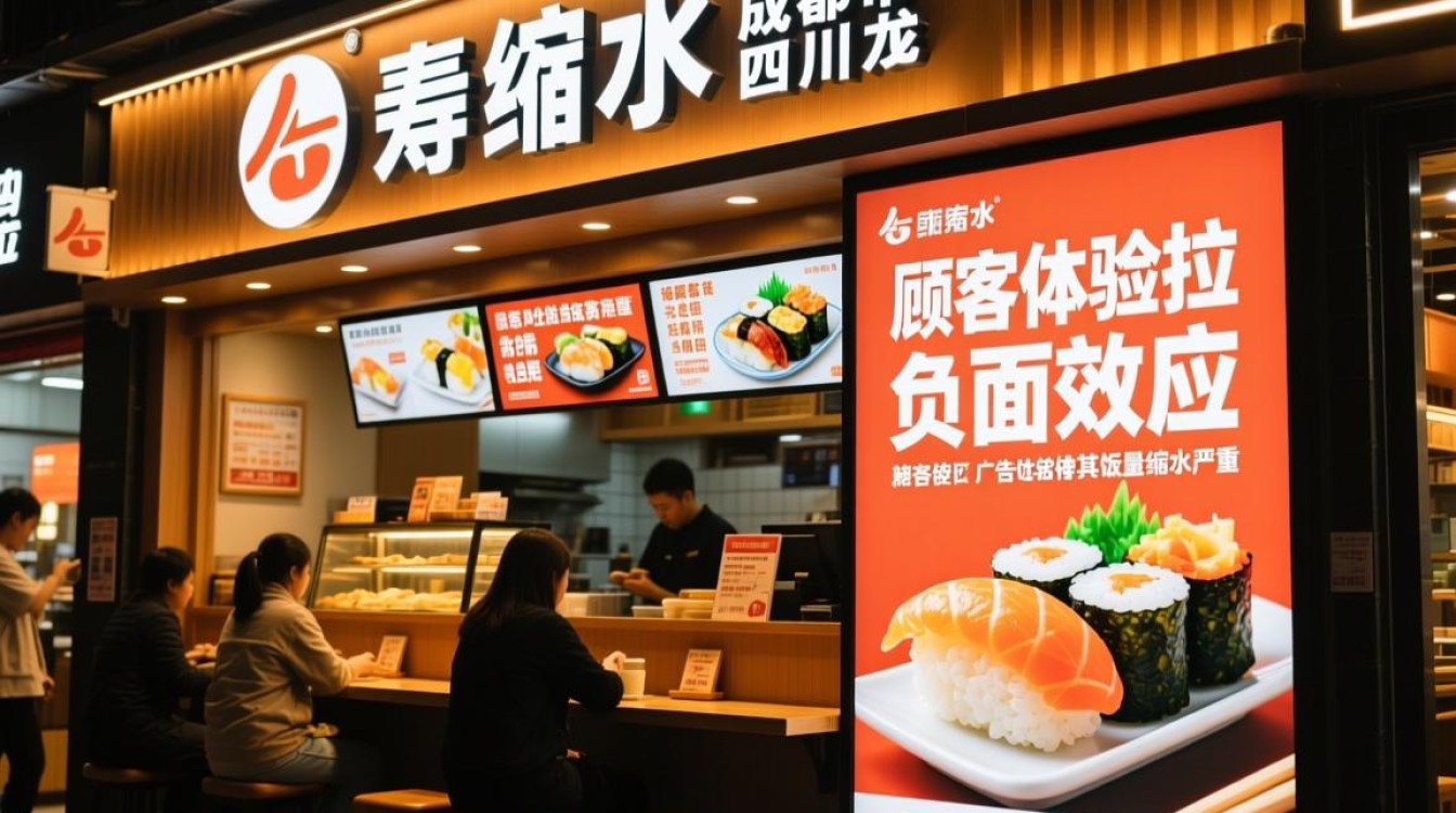 成都寿司广告引热议，饭缩力拉满引争议-图1