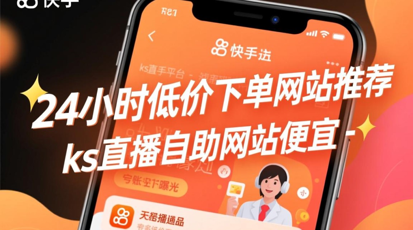 快手平台24小时直播低价下单自助网站推荐-图1