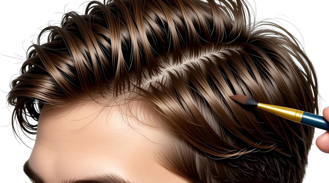 完美发型绘制指南,揭秘头发画法秘诀-图1 完美发型绘制指南,揭秘头发画法秘诀-图1