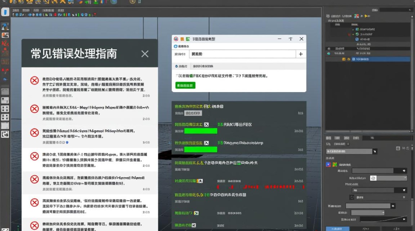 Maya导出FBX文件时常见错误解析-图2