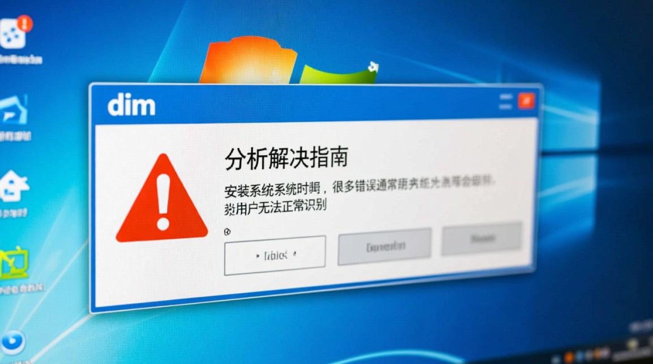 系统安装异常，解析错误 dim 原因分析及解决方法-图2
