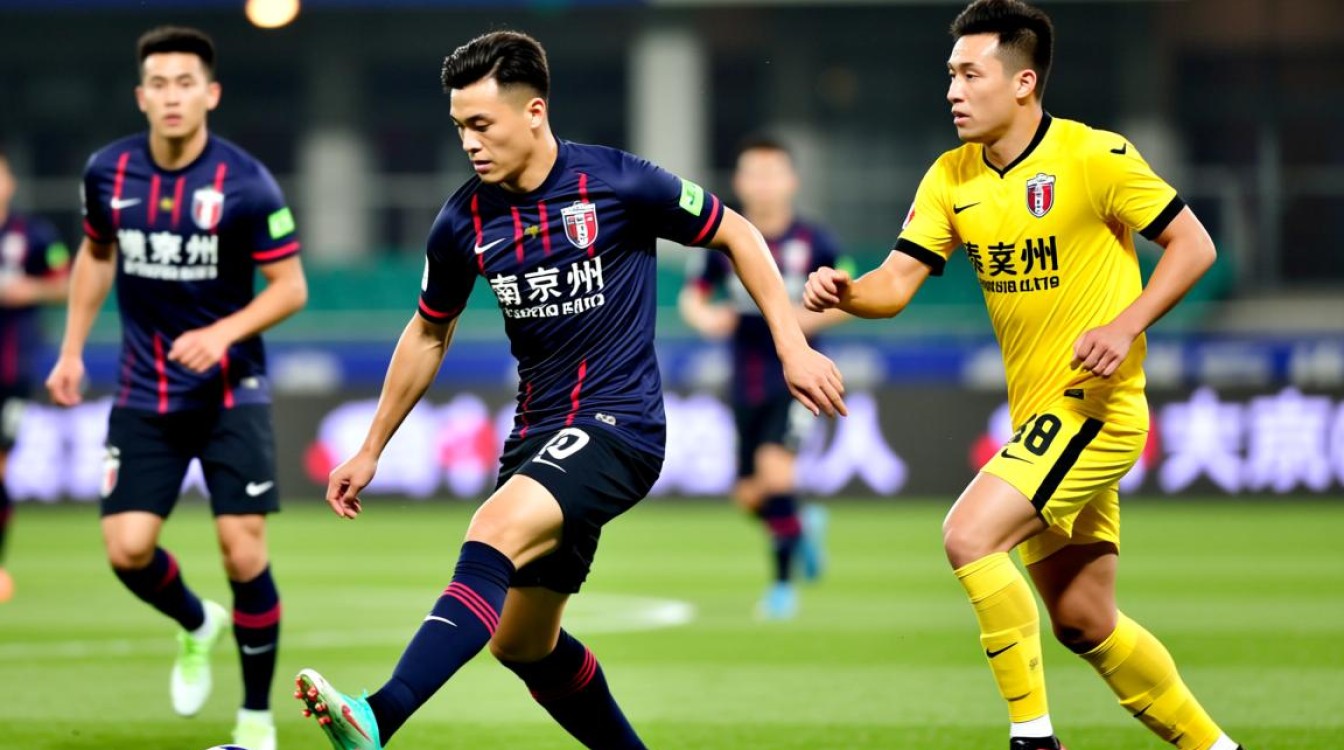 苏超焦点战，泰州队3-0完胜南京队-图1