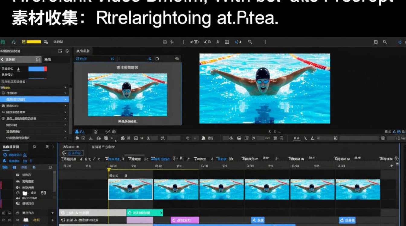 视频教程，游泳视频剪辑全攻略-图1