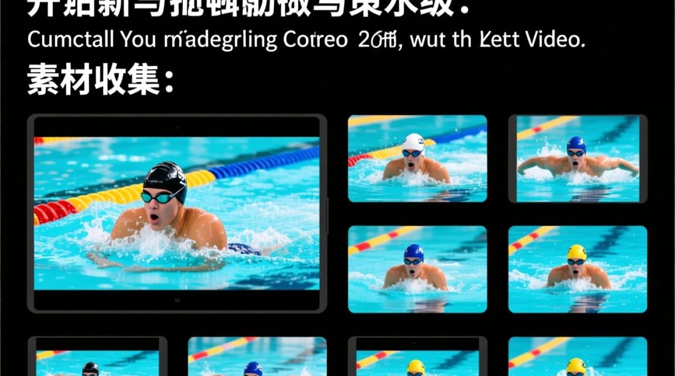 视频教程，游泳视频剪辑全攻略-图3