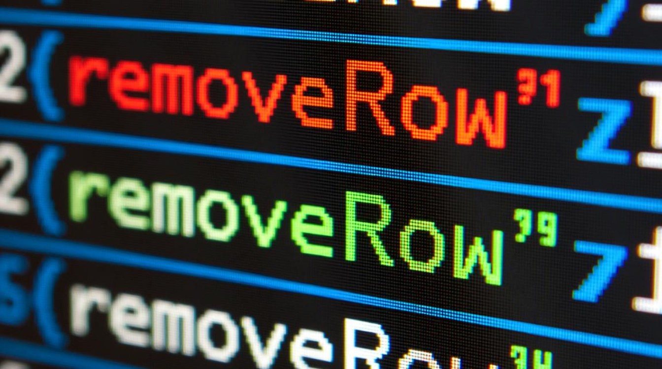 执行removeRow操作时错误原因解析-图1 执行removeRow操作时错误原因解析-图1