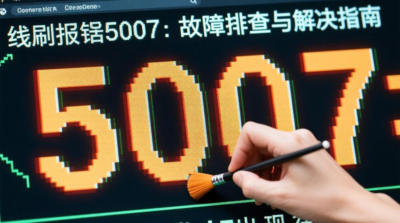 线刷故障解析，如何应对线刷报错5007问题-图3