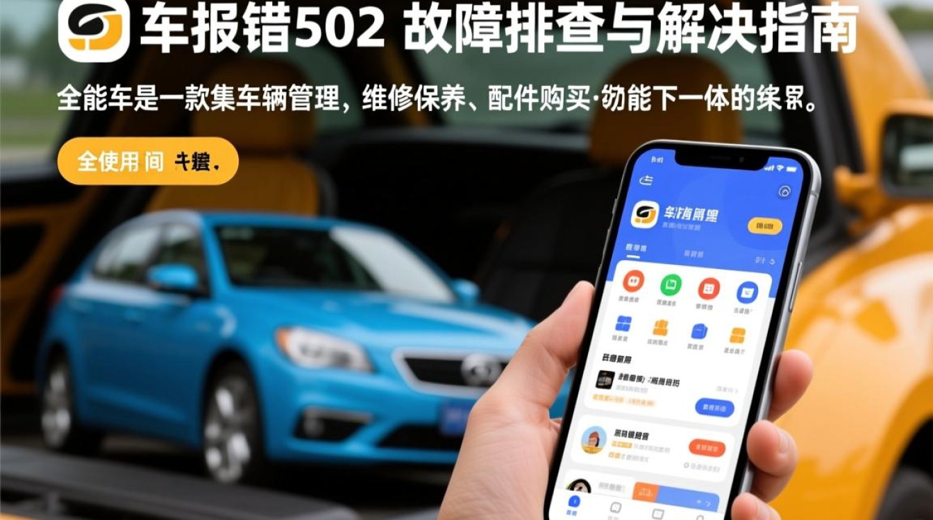 全能车系统502错误处理指南-图2