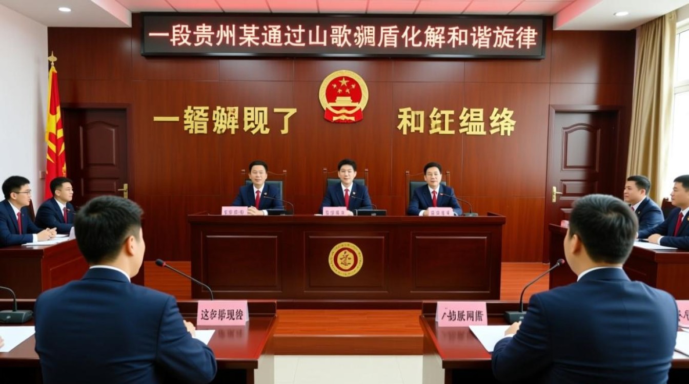贵州法庭山歌调解引网友热议-图3