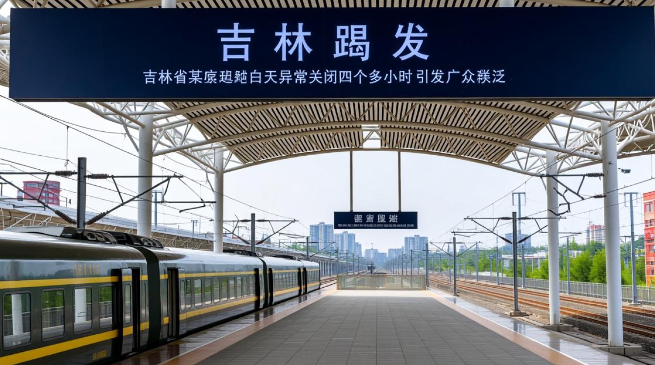 吉林火车站突发关闭，4小时白班停运引发关注-图1
