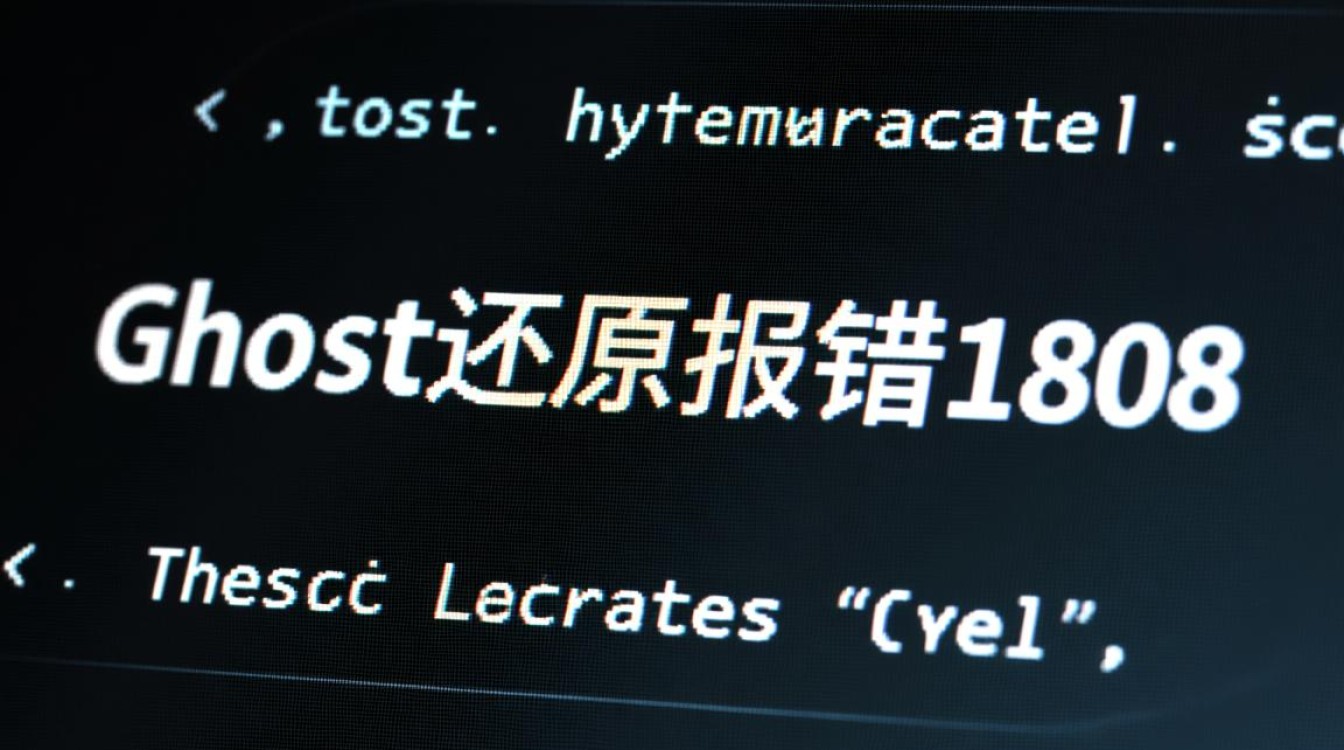 Ghost还原过程中遇到1808错误代码解析及解决方法-图3