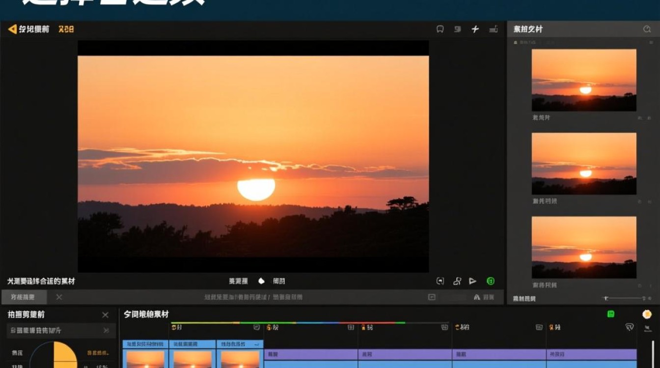 夕阳视频剪辑技巧解析-图2 夕阳视频剪辑技巧解析-图2