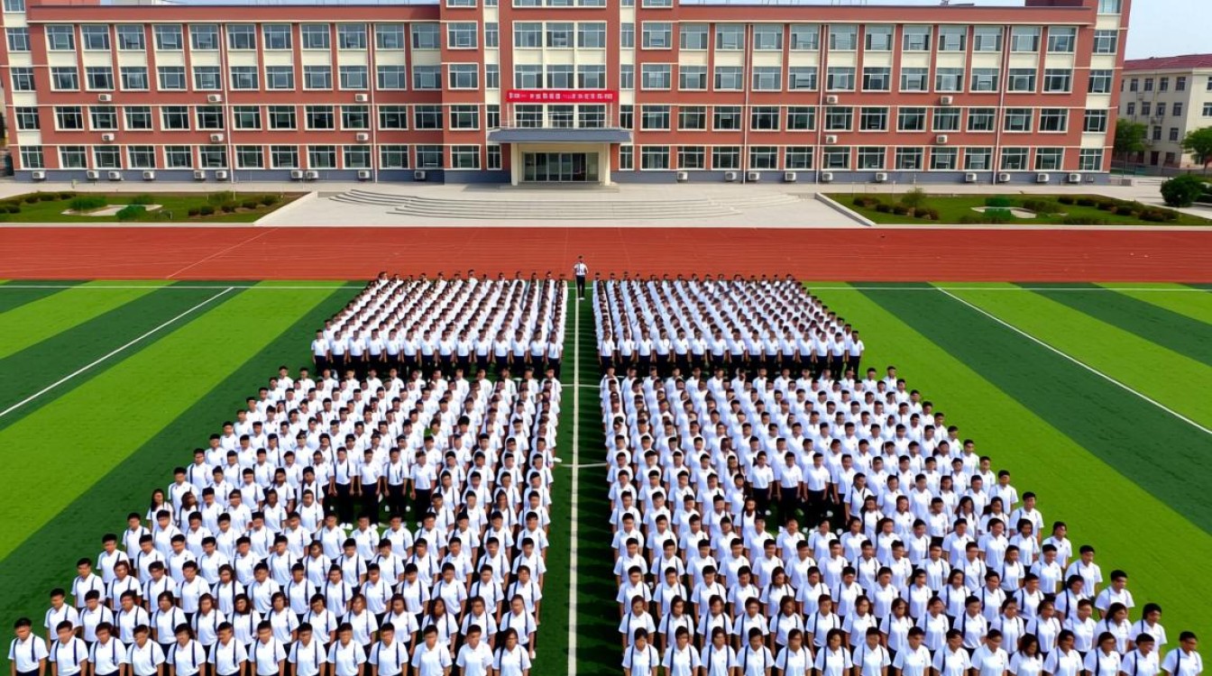 菏泽中学初一班级数量创新高，94班同堂现象引发关注-图1