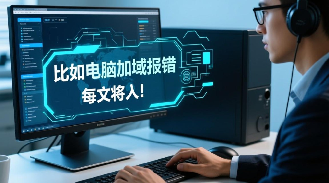 电脑加入域失败故障排查指南-图1
