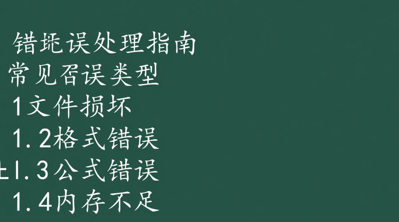 Excel打开错误排查指南-图2 Excel打开错误排查指南-图2