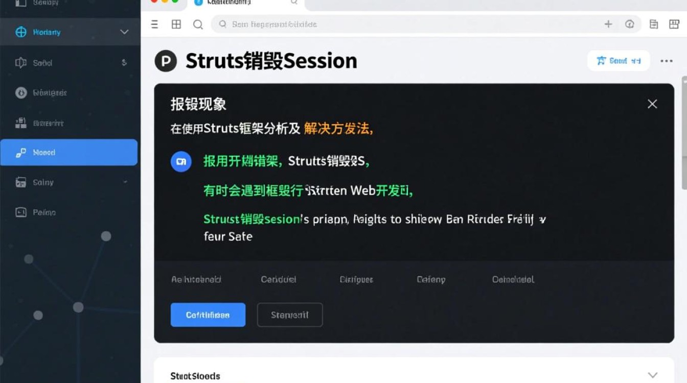 Struts中销毁Session时出现的错误排查指南-图1