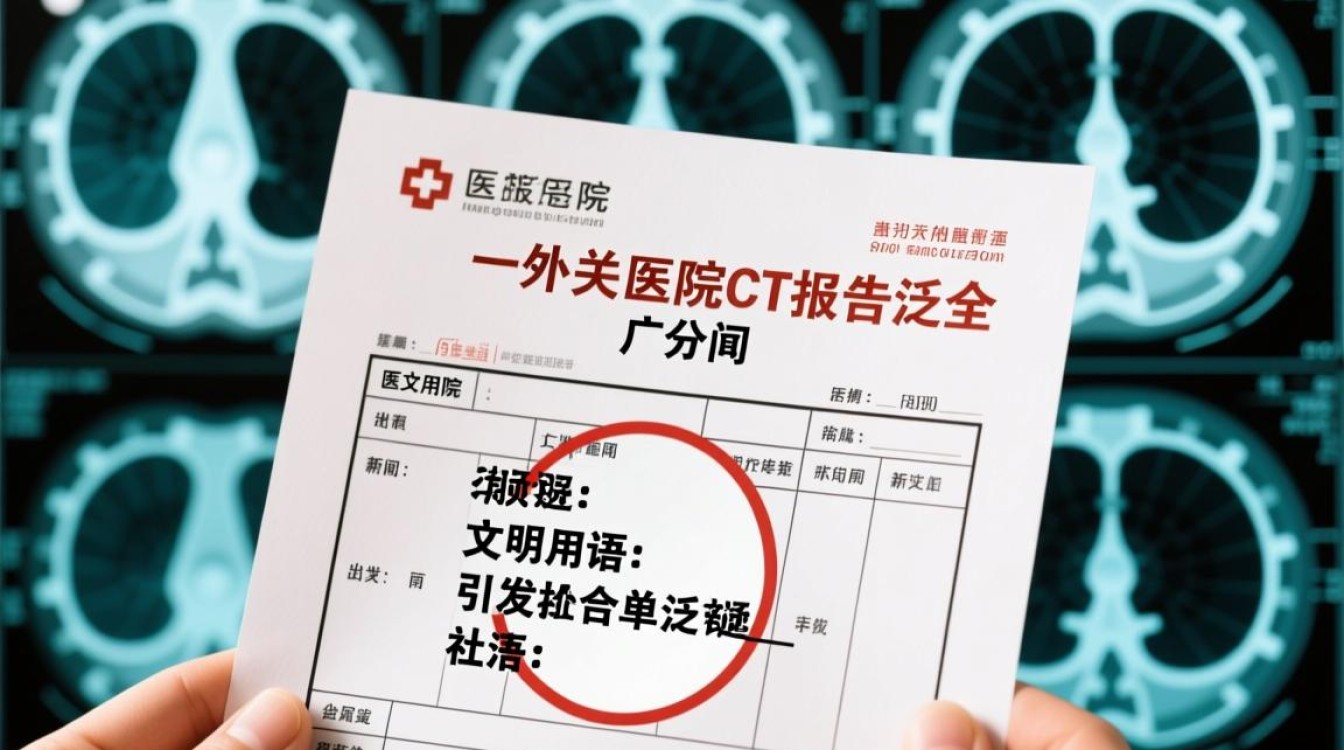 医院CT报告单现不文明用语引发关注-图1