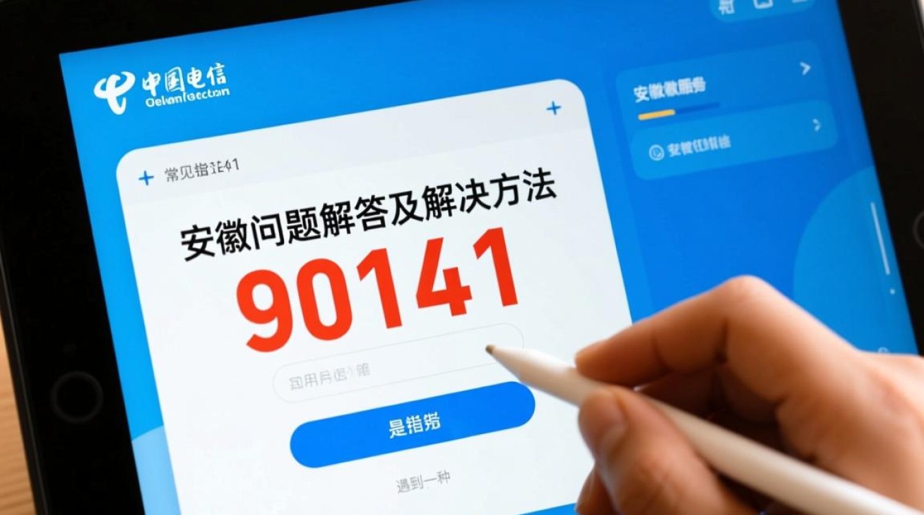 安徽电信故障，90141报错原因及解决办法-图1