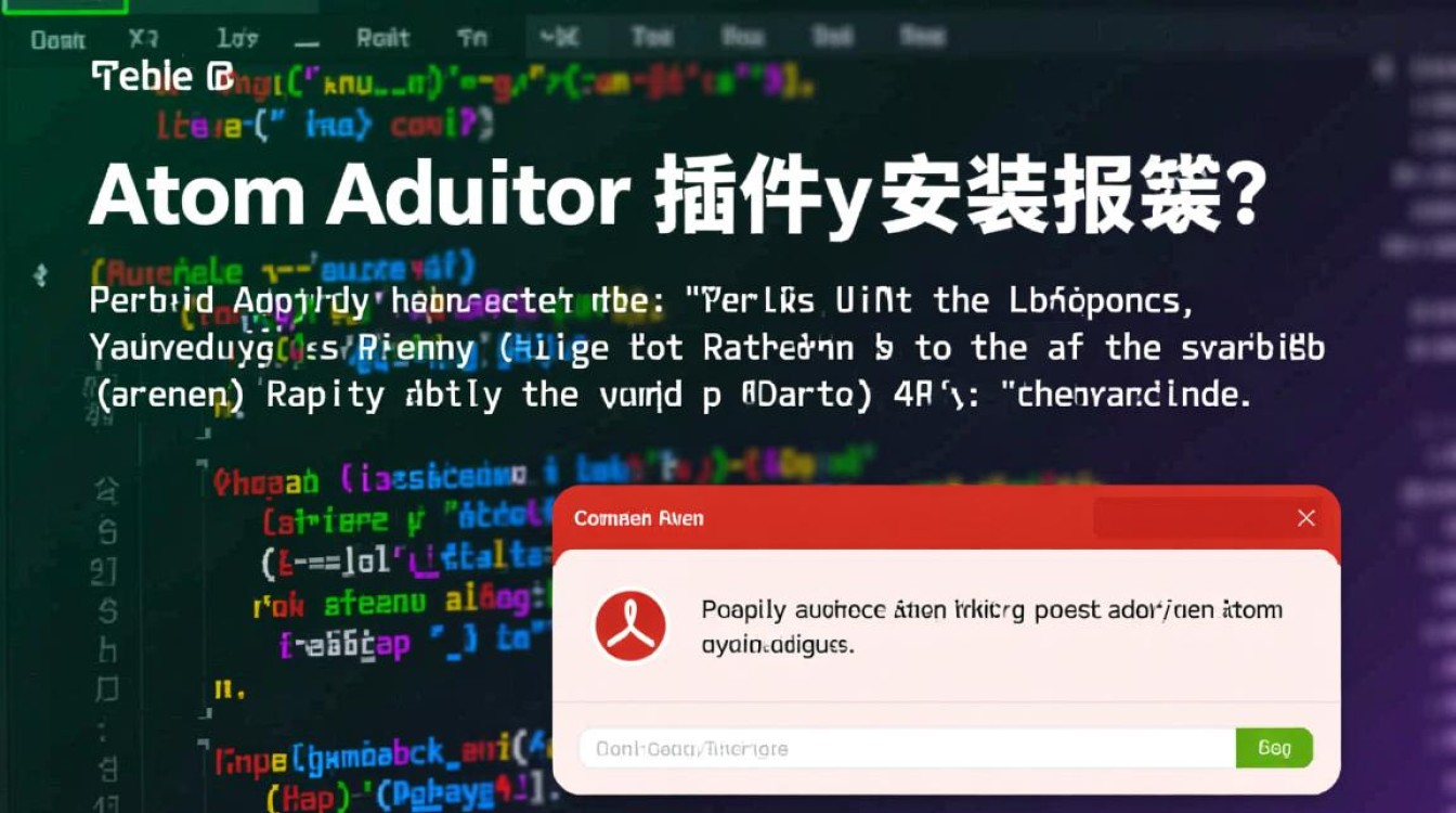 Atom插件安装错误排查指南-图1