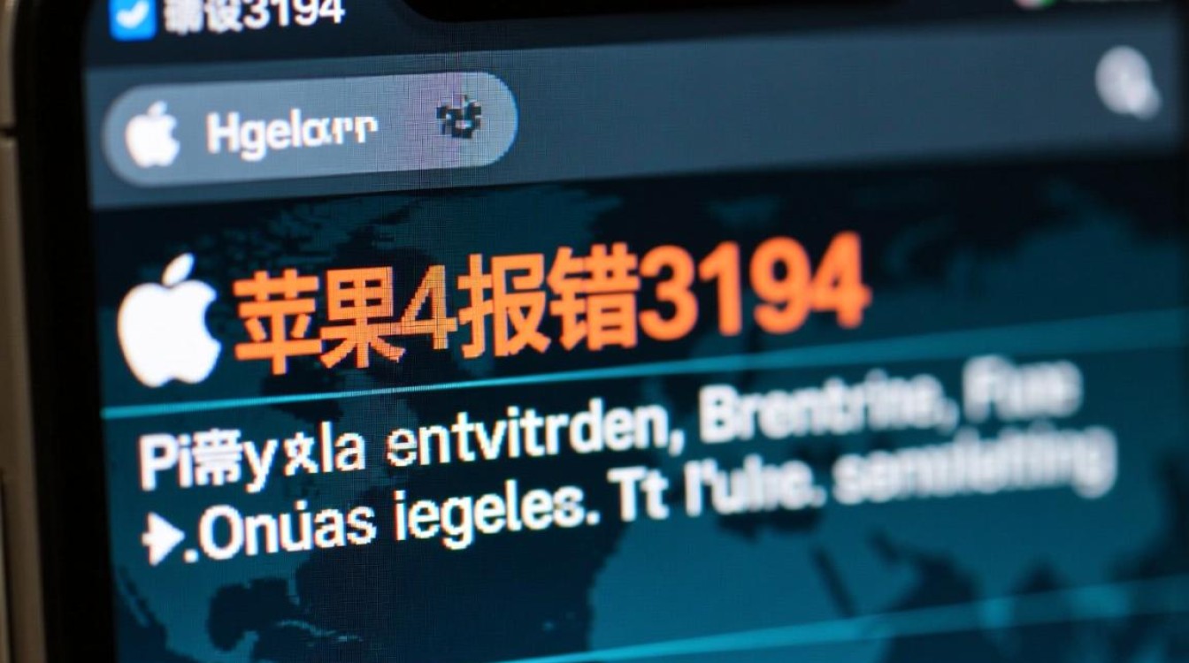 苹果4设备报错3194故障解析-图2