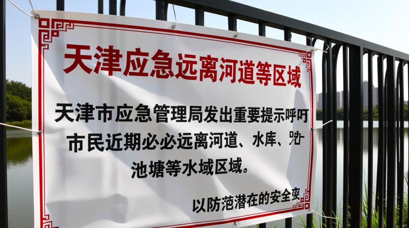 天津紧急提醒,紧急时刻,切勿靠近河道等危险区域!-图1 天津紧急提醒,紧急时刻,切勿靠近河道等危险区域!-图1