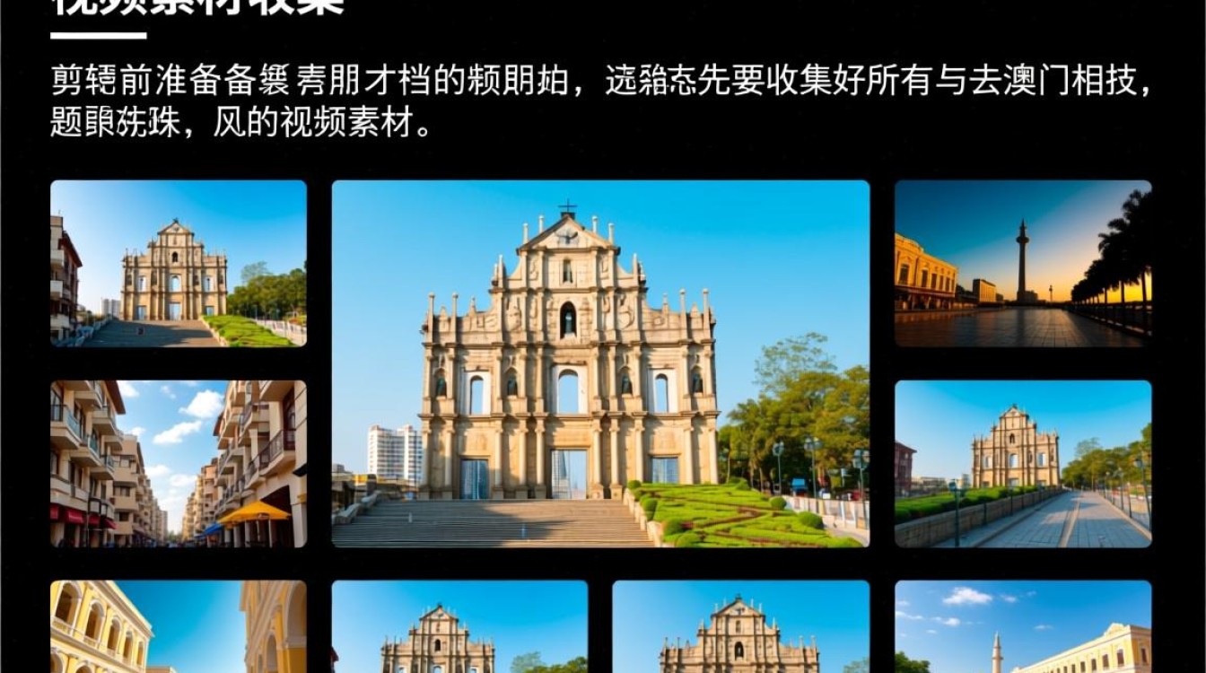 澳门之旅视频剪辑攻略-图1 澳门之旅视频剪辑攻略-图1