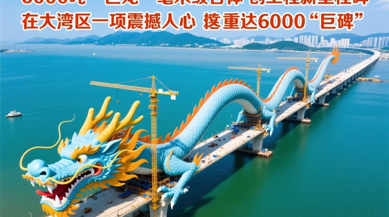 大湾区毫米级合体，6000吨‘巨龙’震撼亮相-图1