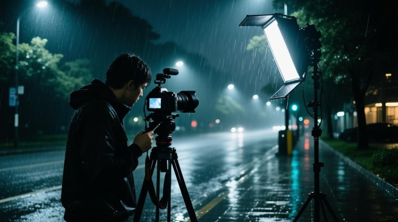 雨夜街景视频剪辑技巧解析-图2