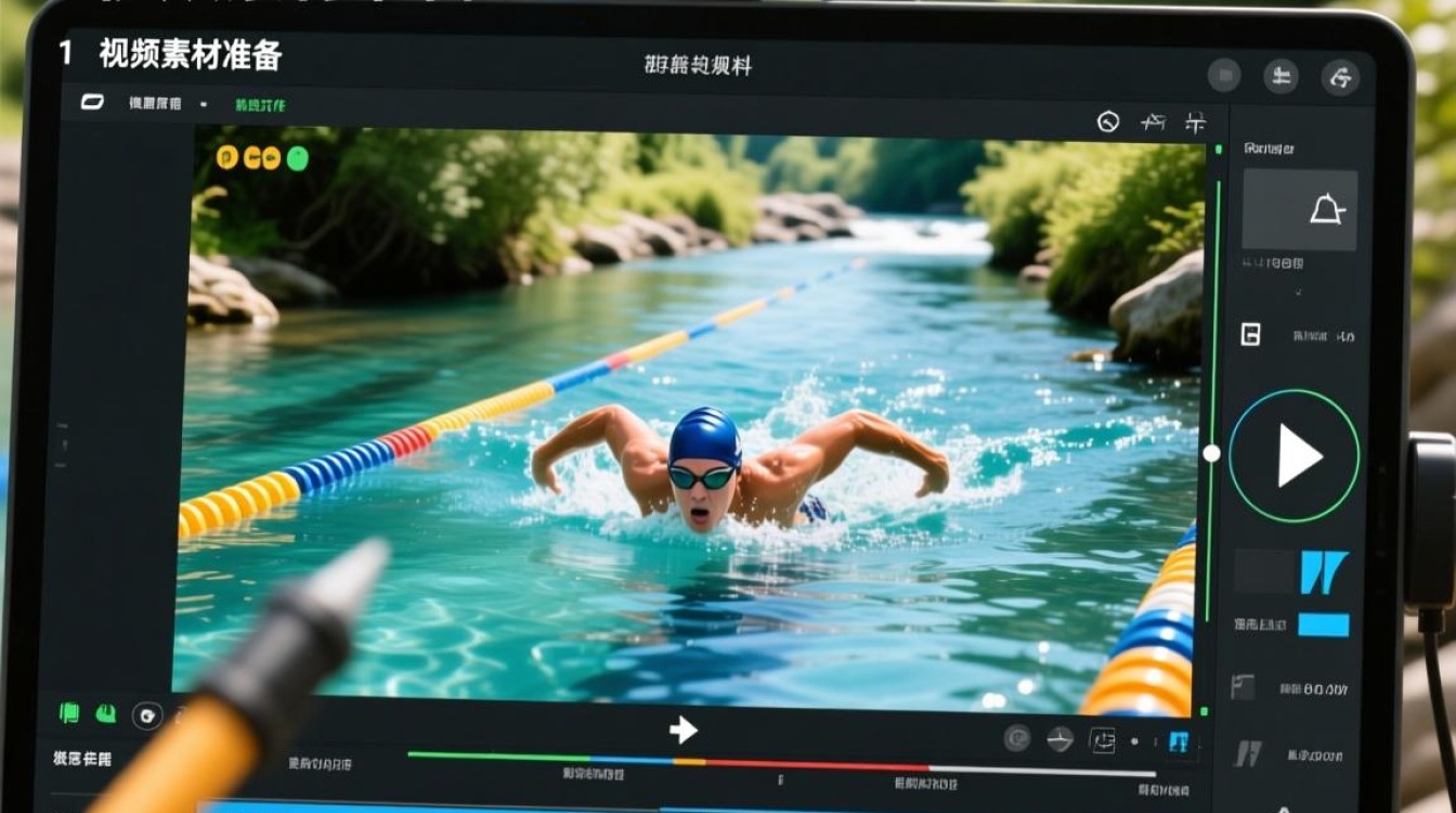 小河游泳视频剪辑教程-图3 小河游泳视频剪辑教程-图3