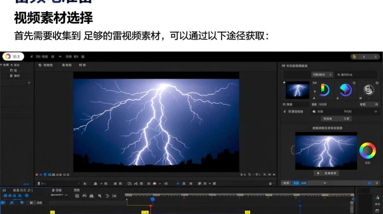 雷电视频剪辑技巧指南-图2