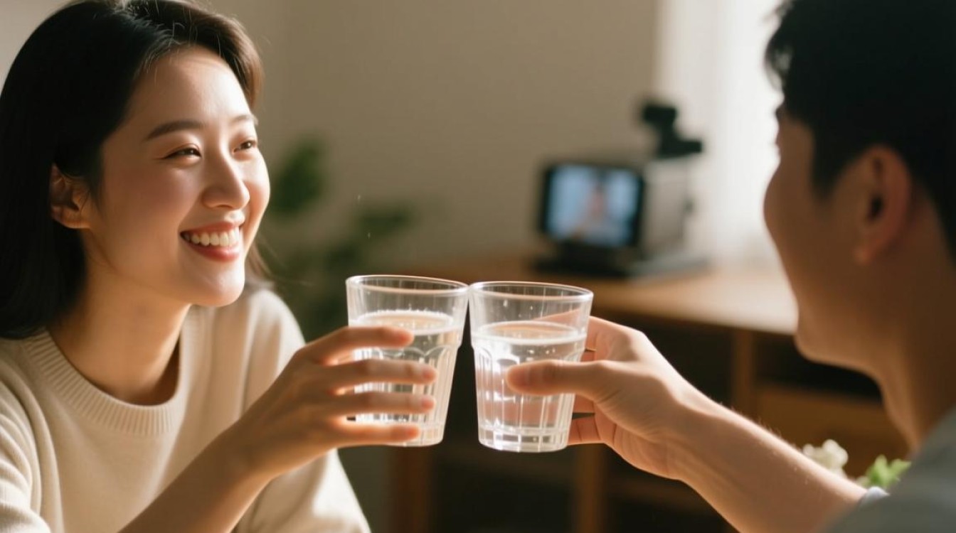一杯水，一段情，喝水碰杯视频剪辑技巧-图1