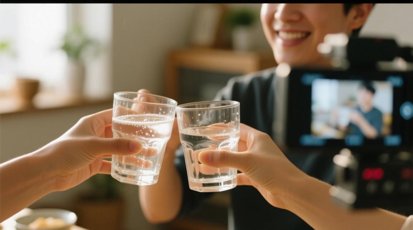 一杯水，一段情，喝水碰杯视频剪辑技巧-图2