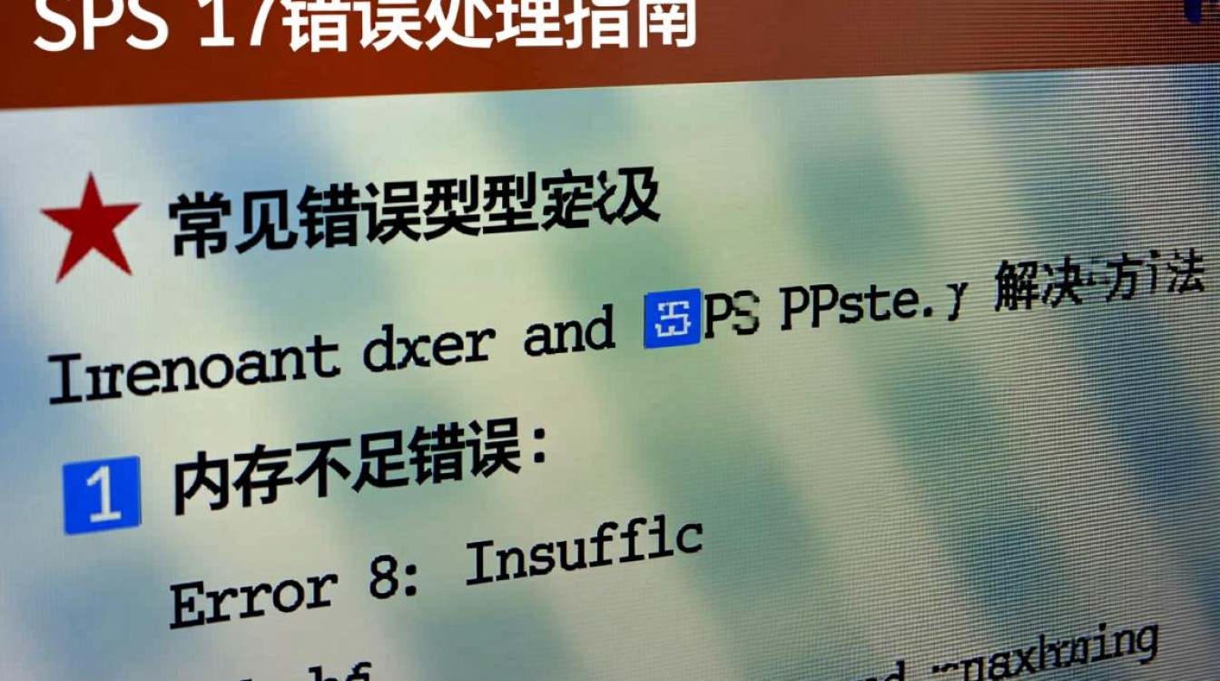 SPSS 17版本运行错误排查指南-图1