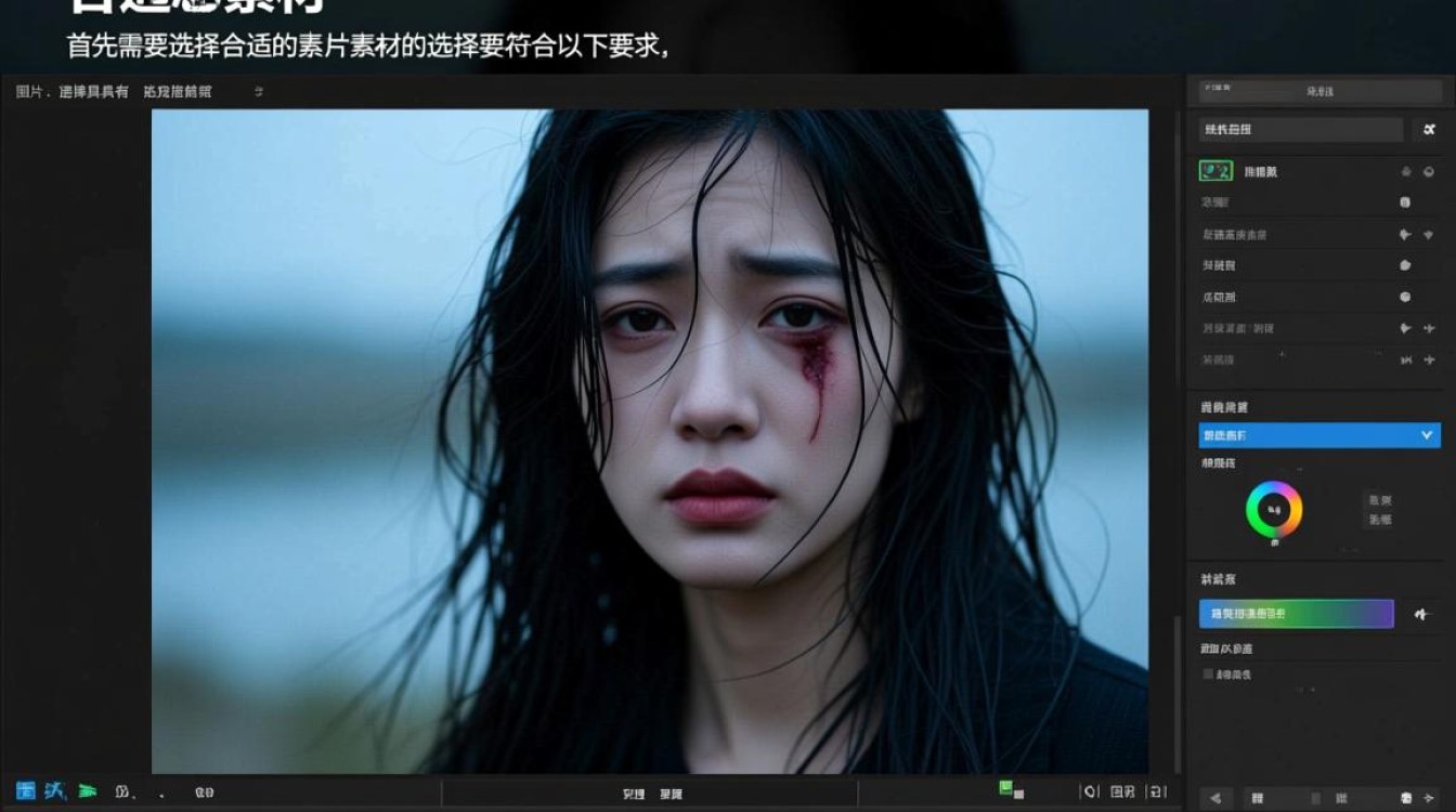 伤感情绪视频图片剪辑技巧解析-图2