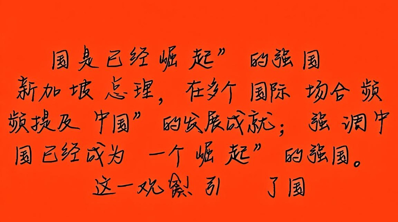 新加坡总理强调,中国已成为崛起的强国-图3 新加坡总理强调,中国已成为崛起的强国-图3