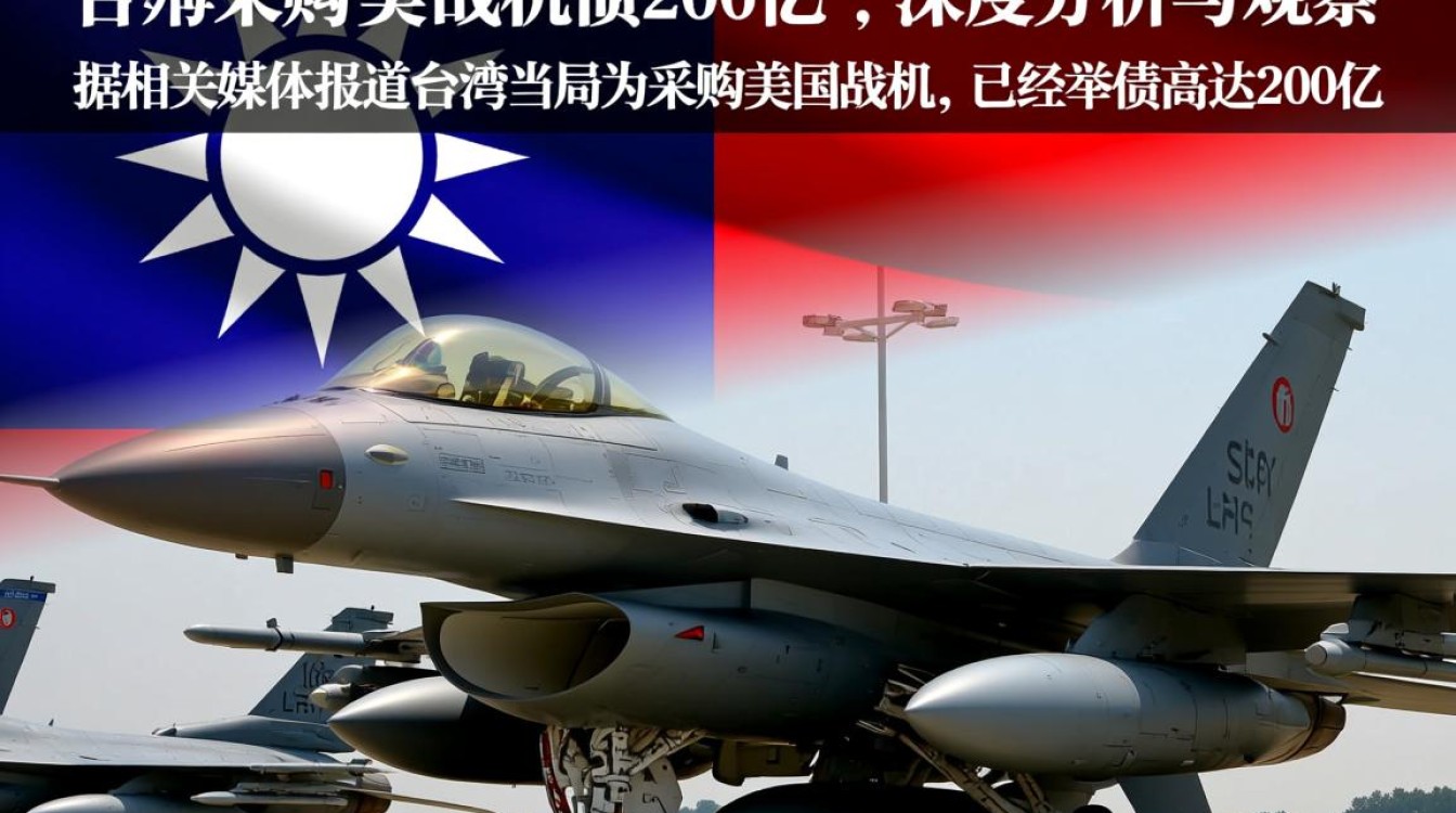 台当局举债200亿采购美战机引发财务压力-图1
